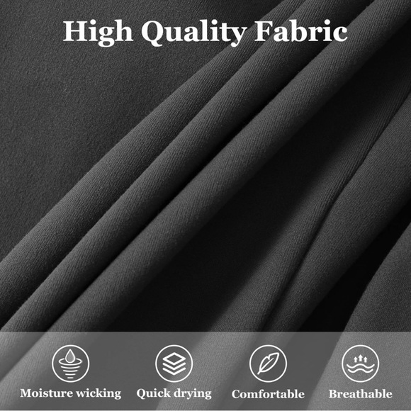 Slate Gray Compression Athleisure Set - Picture 6 of 6